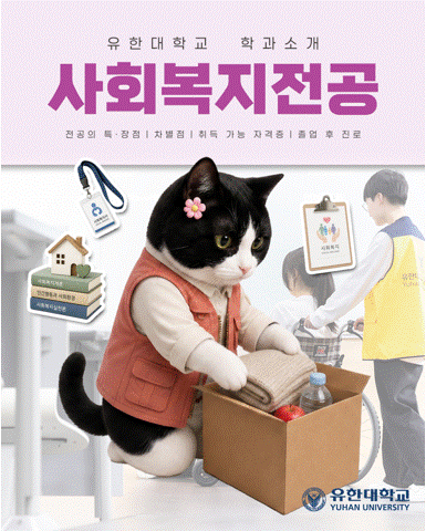사회복지전공 학과소개 카드뉴스
